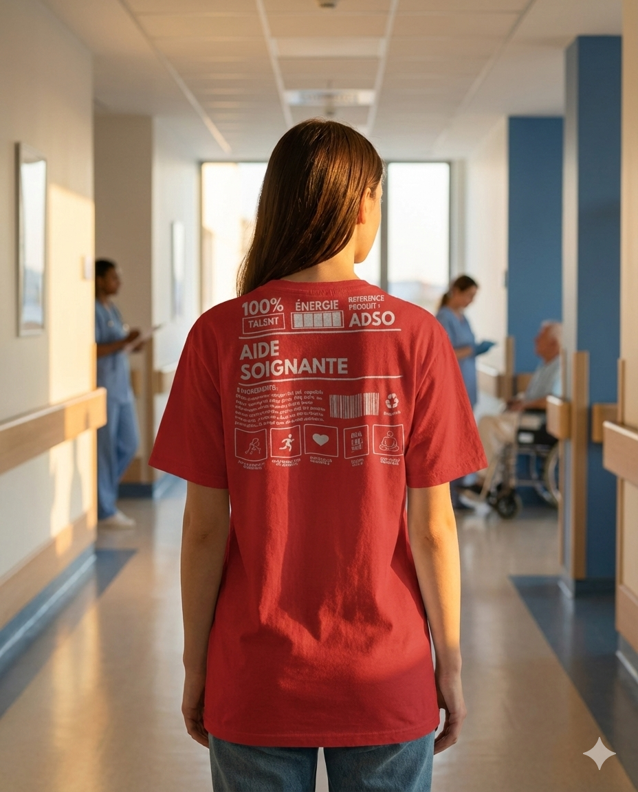 T-Shirt POV AIDE SOIGNANTE