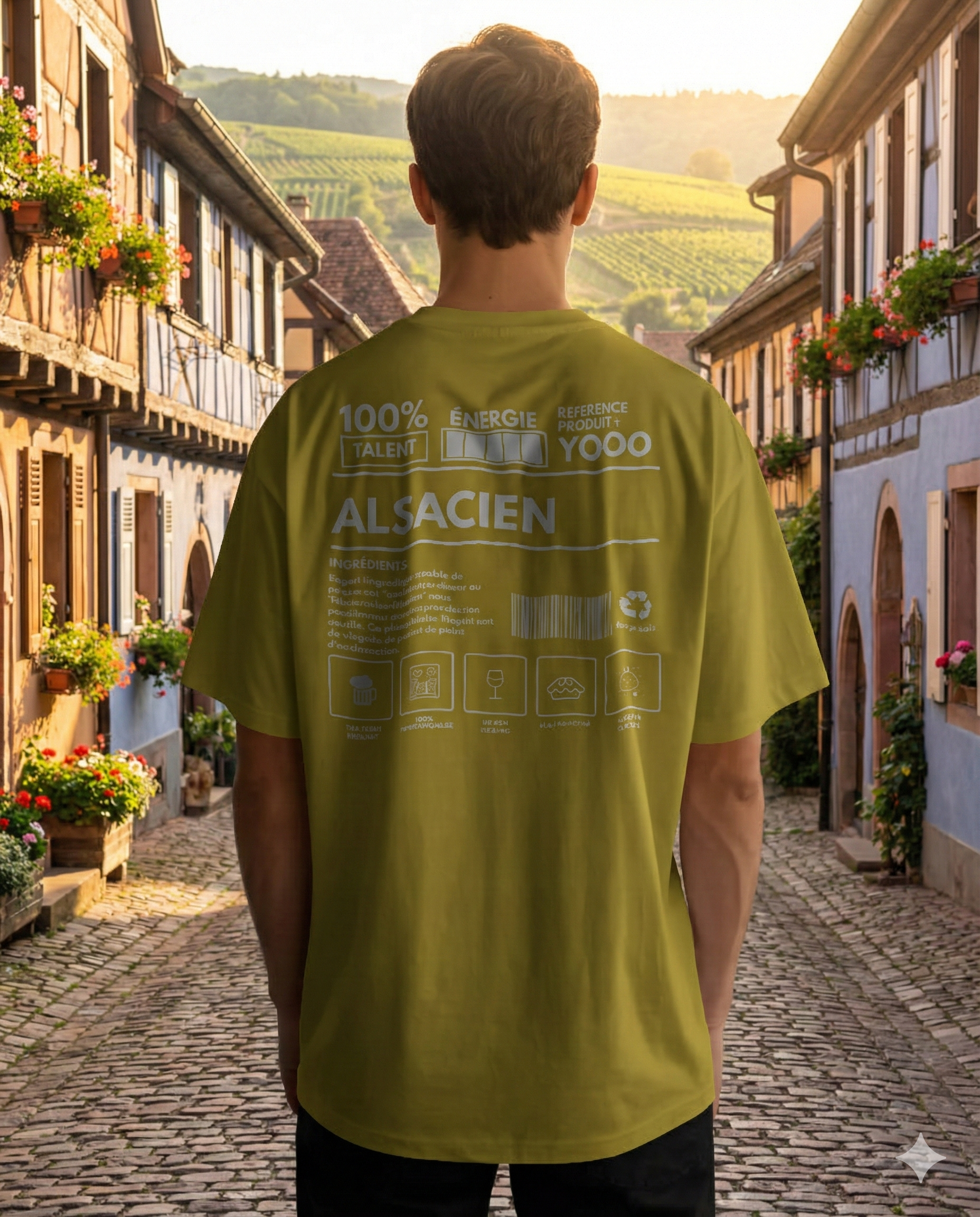 T-Shirt POV ALSACIEN